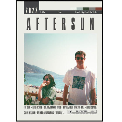 Aftersun Poster | Charlotte Wells Movies - 98typesModern Minimal Movies