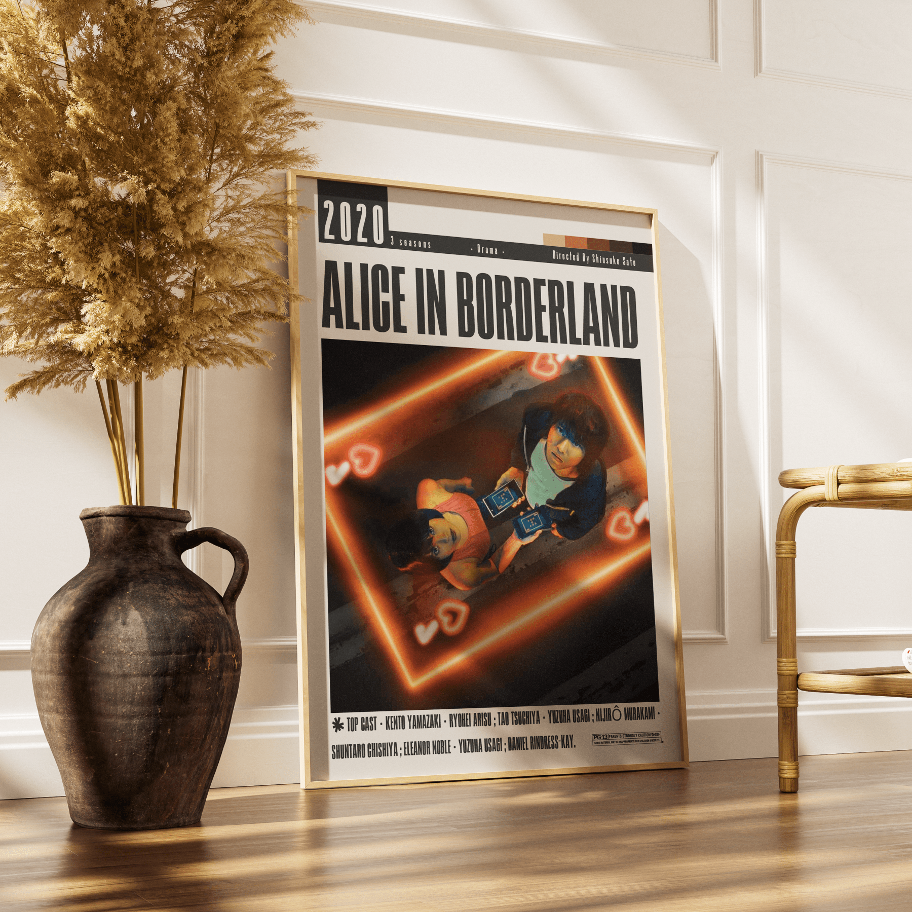 Alice in Borderland (2020) Posters - 98typesModern Minimal Movies
