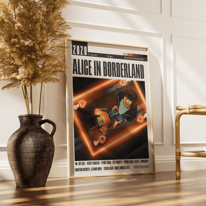 Alice in Borderland (2020) Posters - 98typesModern Minimal Movies