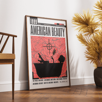 American Beauty Movie Poster - 98typesModern Minimal Movies