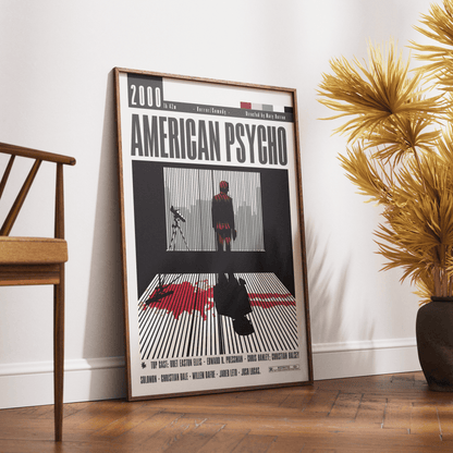 American Psycho Films Posters - 98typesModern Minimal Movies