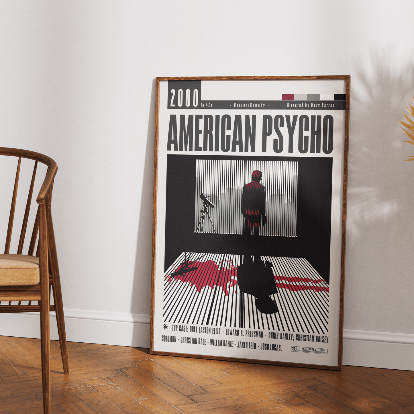 American Psycho Films Posters - 98typesModern Minimal Movies