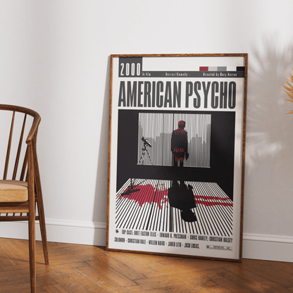 American Psycho Films Posters - 98typesModern Minimal Movies