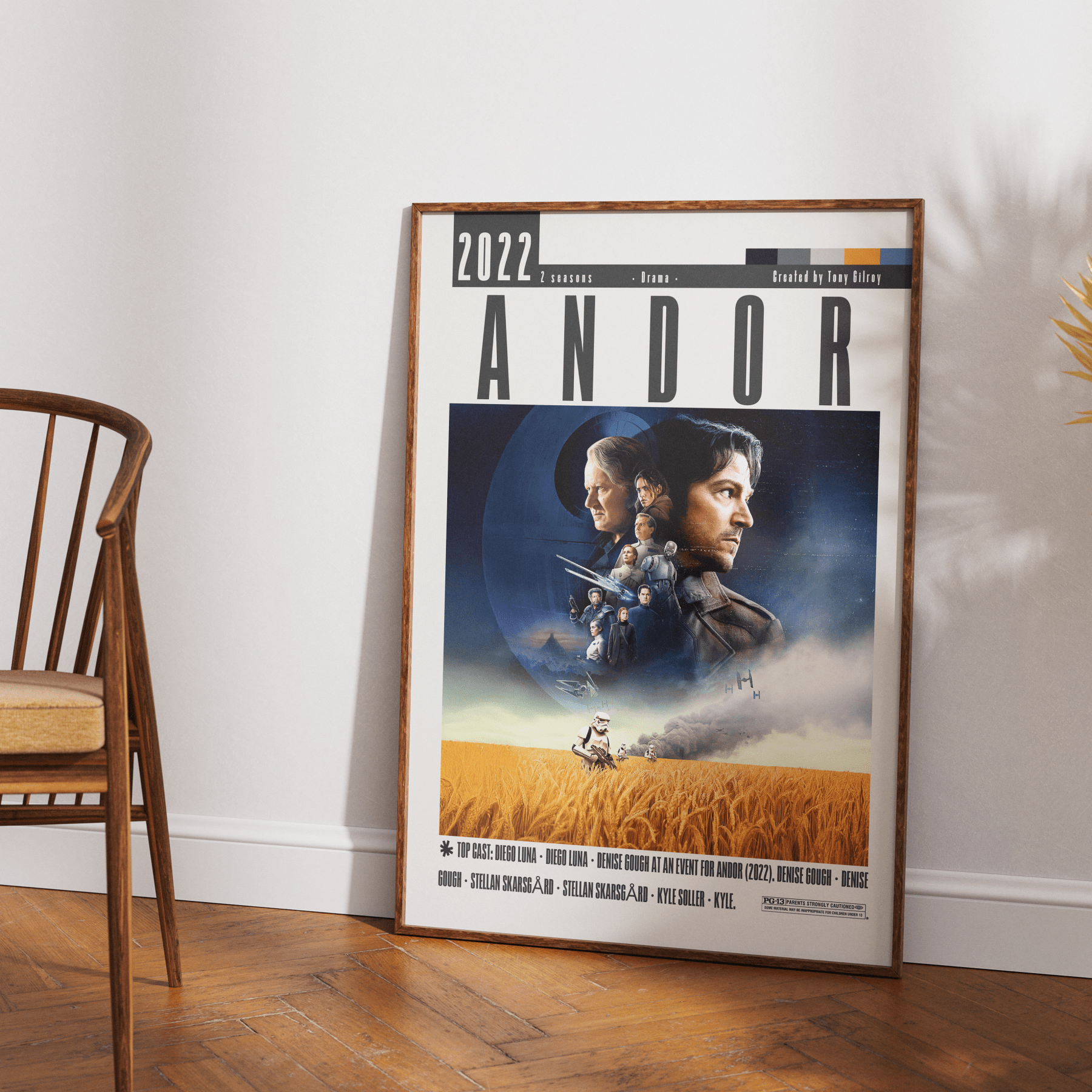 Andor 2022 Film Posters - 98typesModern Minimal Movies