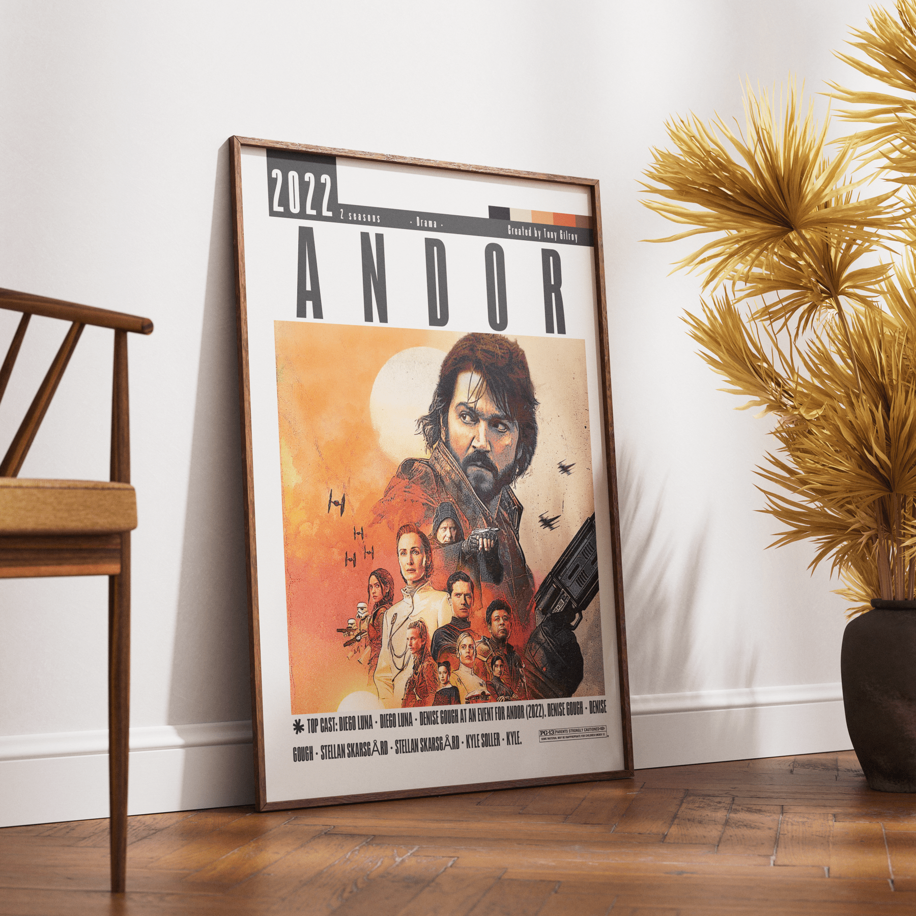 Andor 2022 Film Posters - 98typesModern Minimal Movies