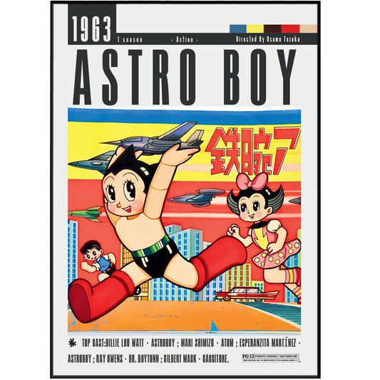 Astro Boy Film Posters - 98typesModern Minimal Movies