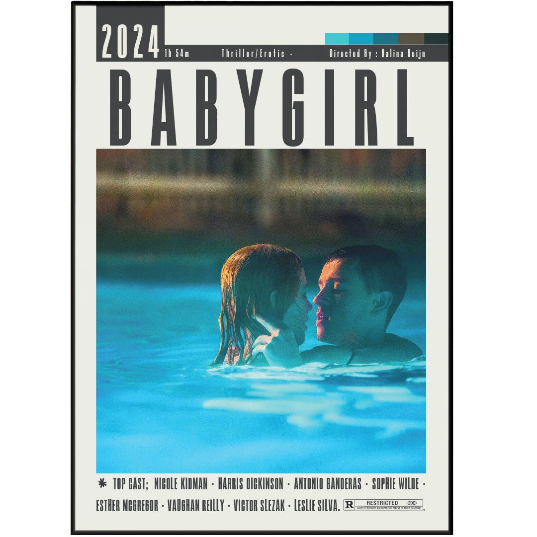 Babygirl Movie Poster - 98typesModern Minimal Movies