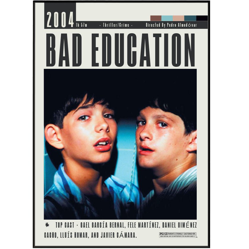 Bad Education (2004) Movie Poster - 98types