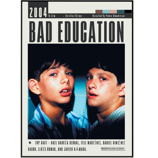 Bad Education (2004) Movie Poster - 98types