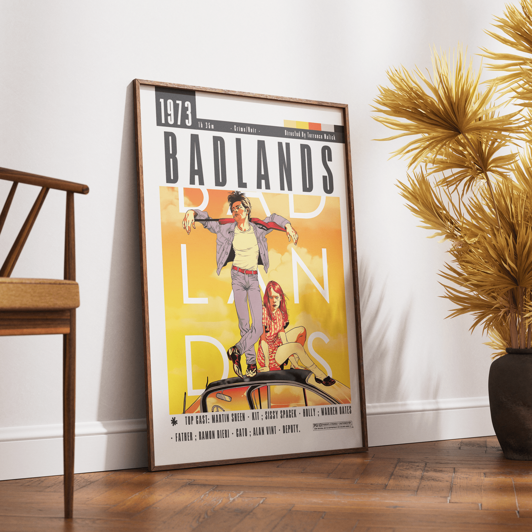 Badlands (1973) Film Posters - 98typesModern Minimal Movies
