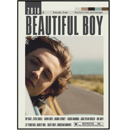 Beautiful Boy Poster | Felix van Groeningen Movies - 98typesModern Minimal Movies