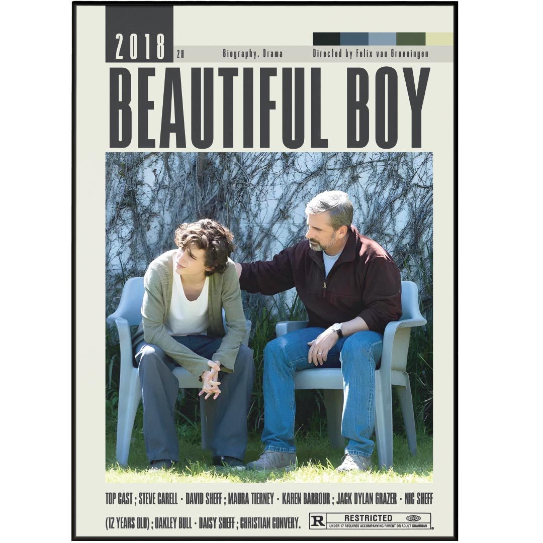 Beautiful Boy Poster | Felix van Groeningen Movies - 98typesModern Minimal Movies