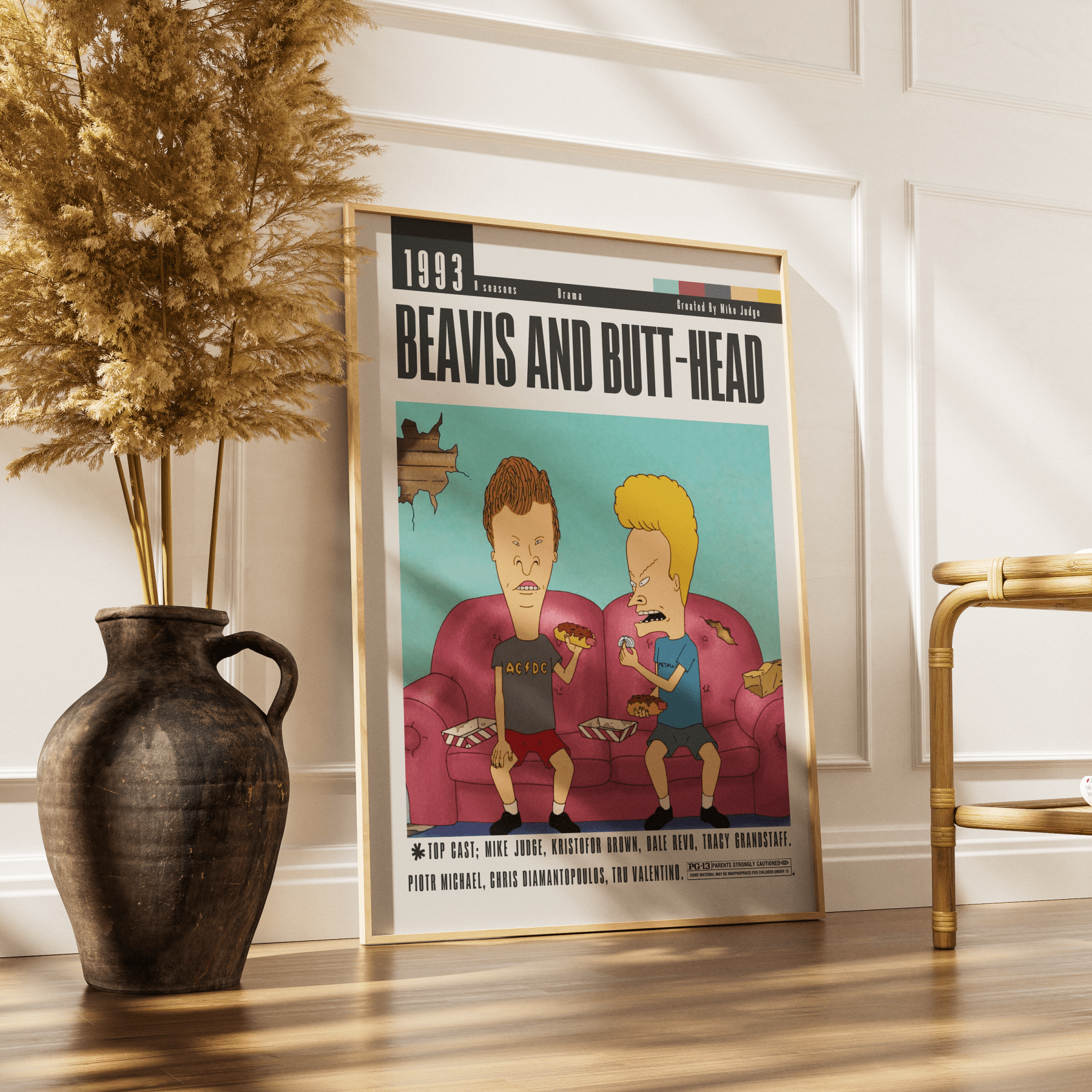 Beavis and Butt - Head Poster - 98typesModern Minimal Movies