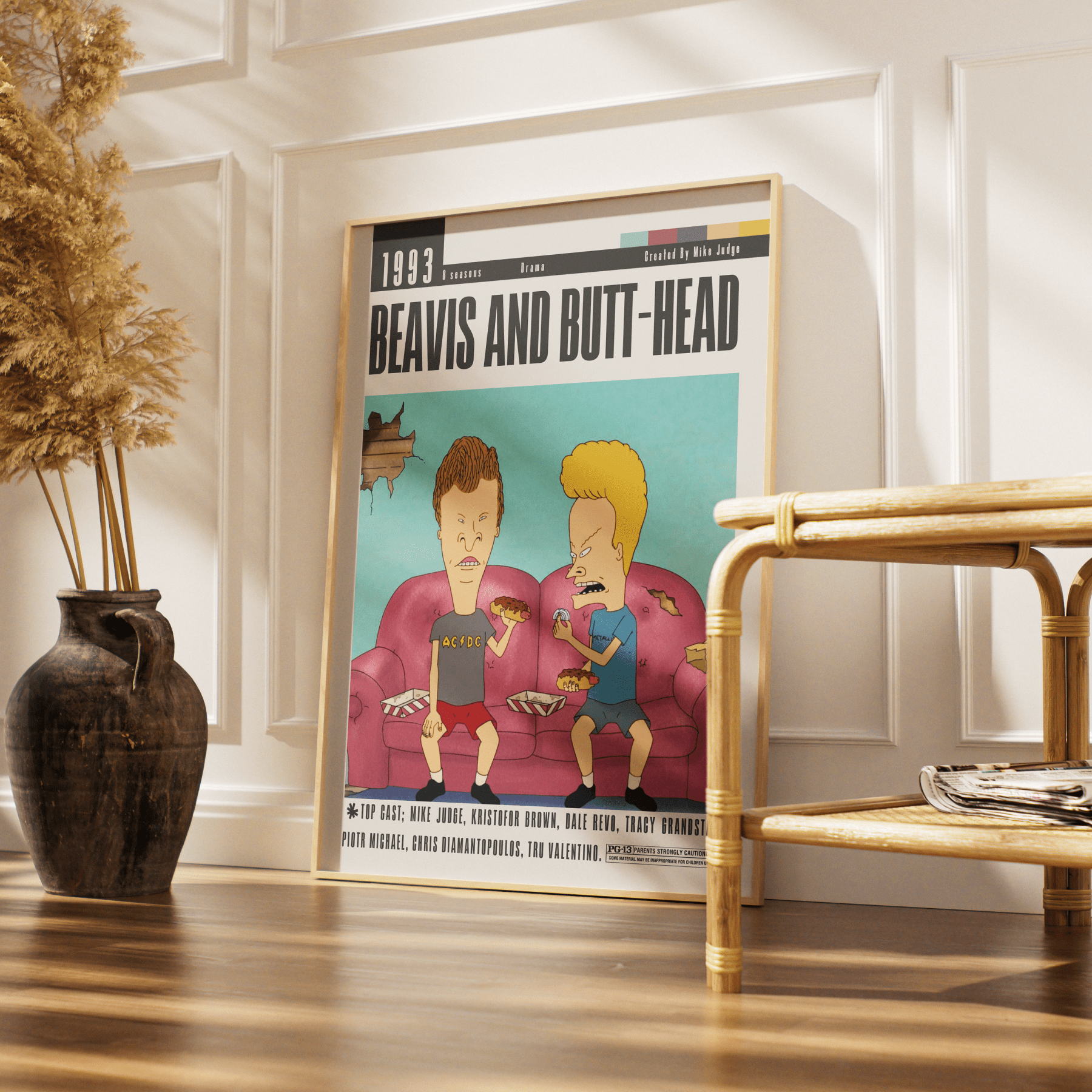 Beavis and Butt - Head Poster - 98typesModern Minimal Movies