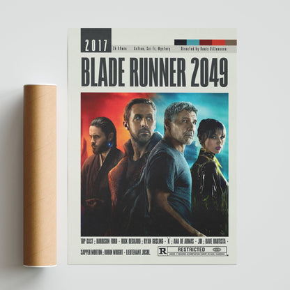 Blade Runner 2049 Poster | Denis Villeneuve Movies - 98typesModern Minimal Movies