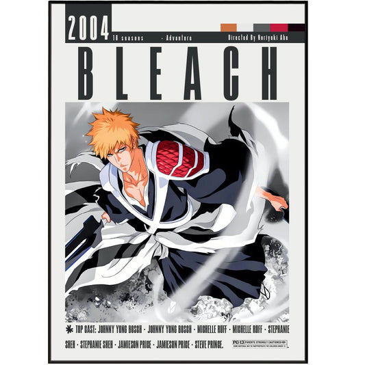Bleach 2004 Film Poster - 98typesModern Minimal Movies