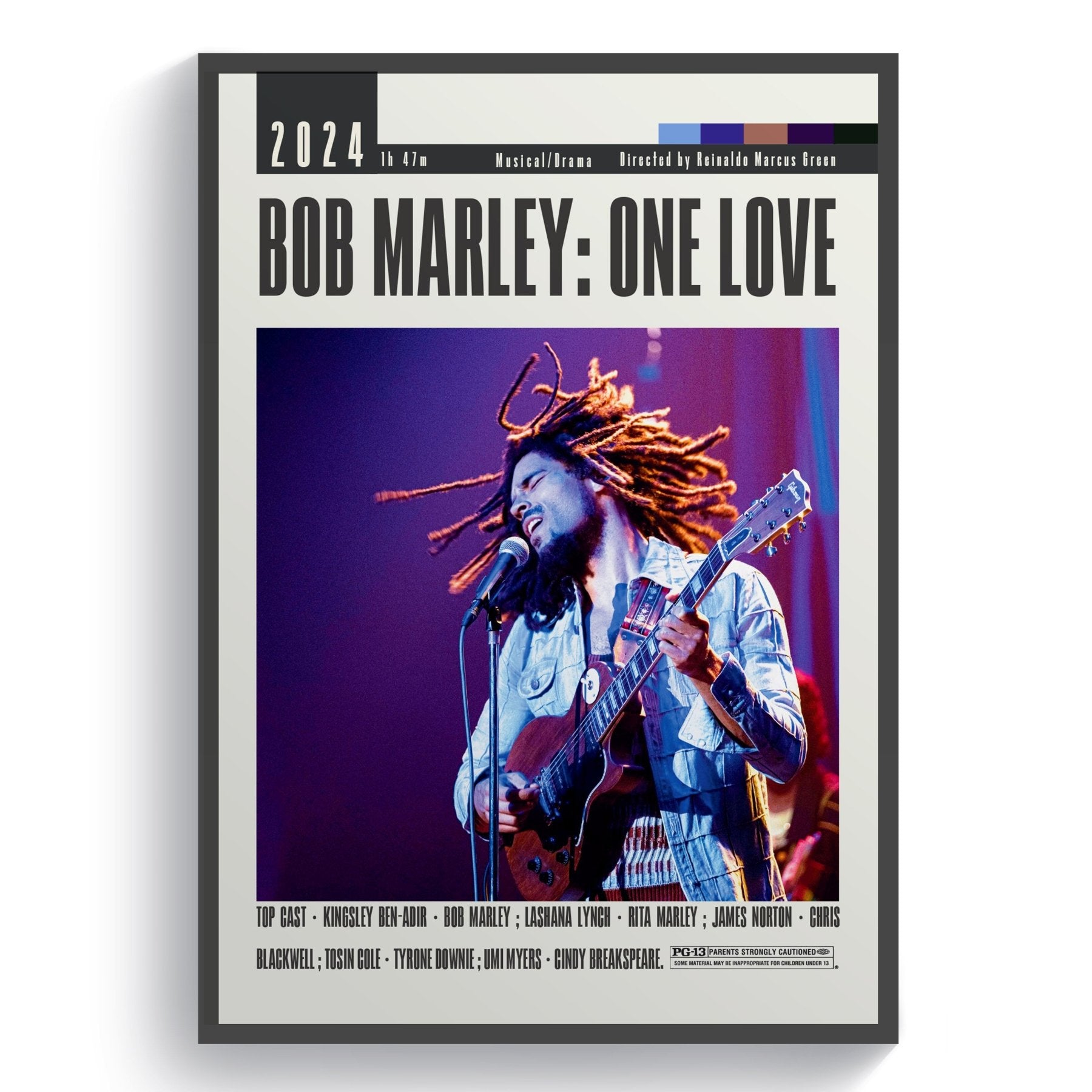 Bob Marley One Love Movie Posters - 98typesModern Minimal Movies