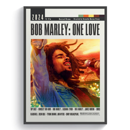 Bob Marley One Love Movie Posters - 98typesModern Minimal Movies