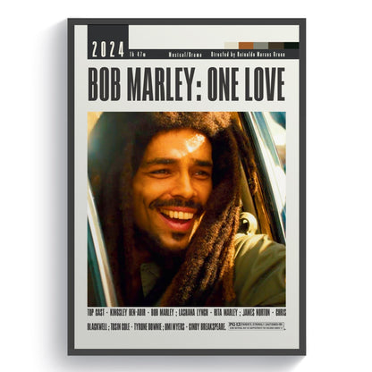 Bob Marley One Love Movie Posters - 98typesModern Minimal Movies