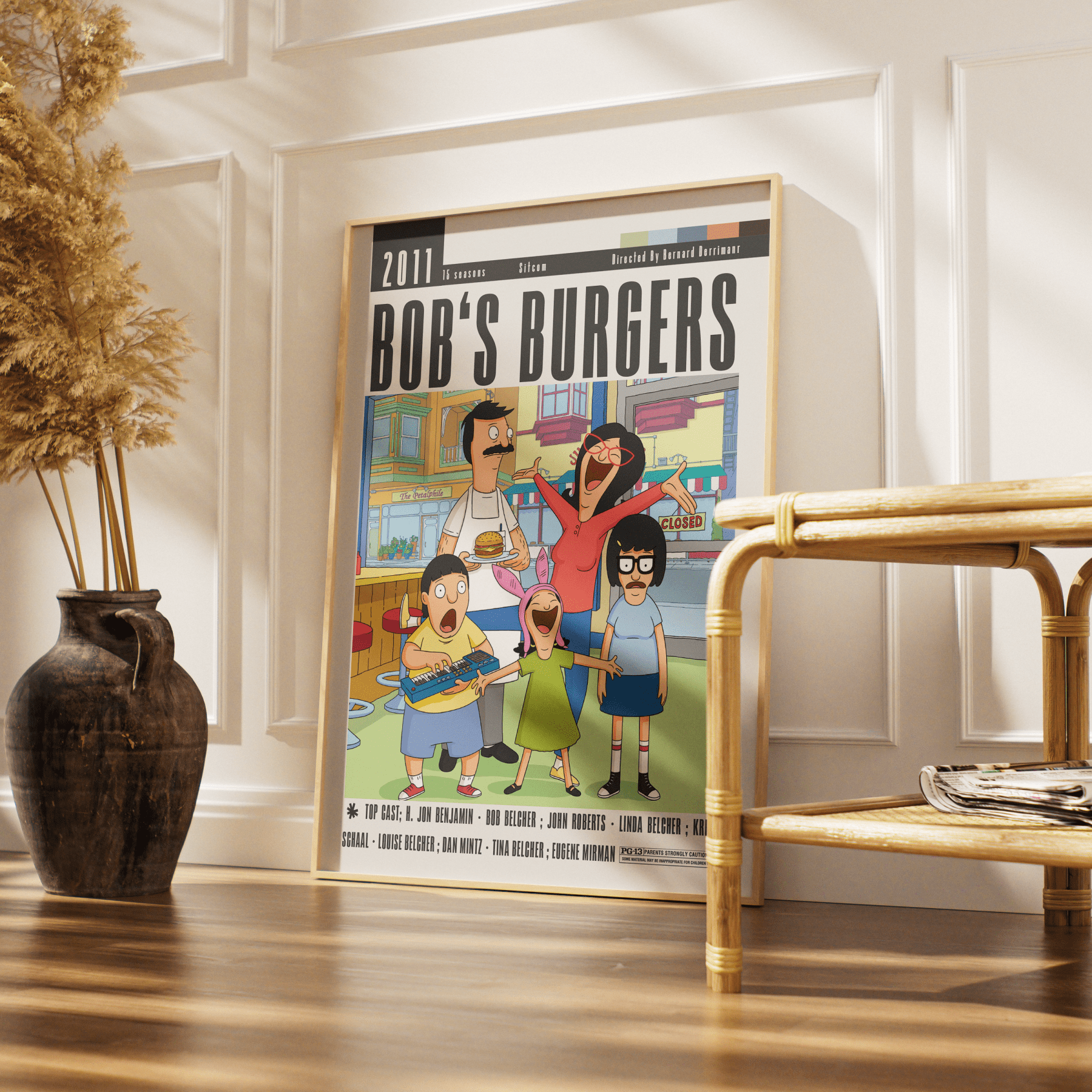 Bob's Burgers Tv Serie Posters - 98typesModern Minimal Movies