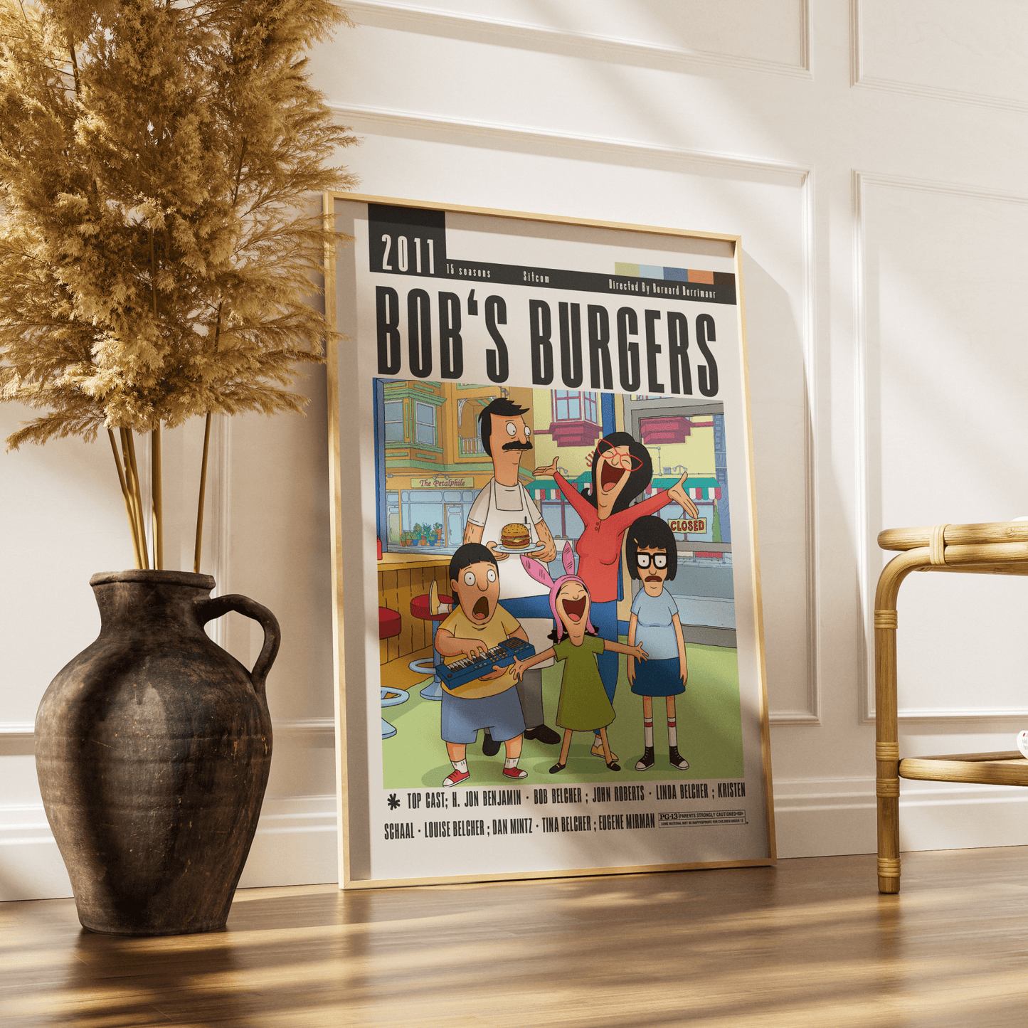 Bob's Burgers Tv Serie Posters - 98typesModern Minimal Movies