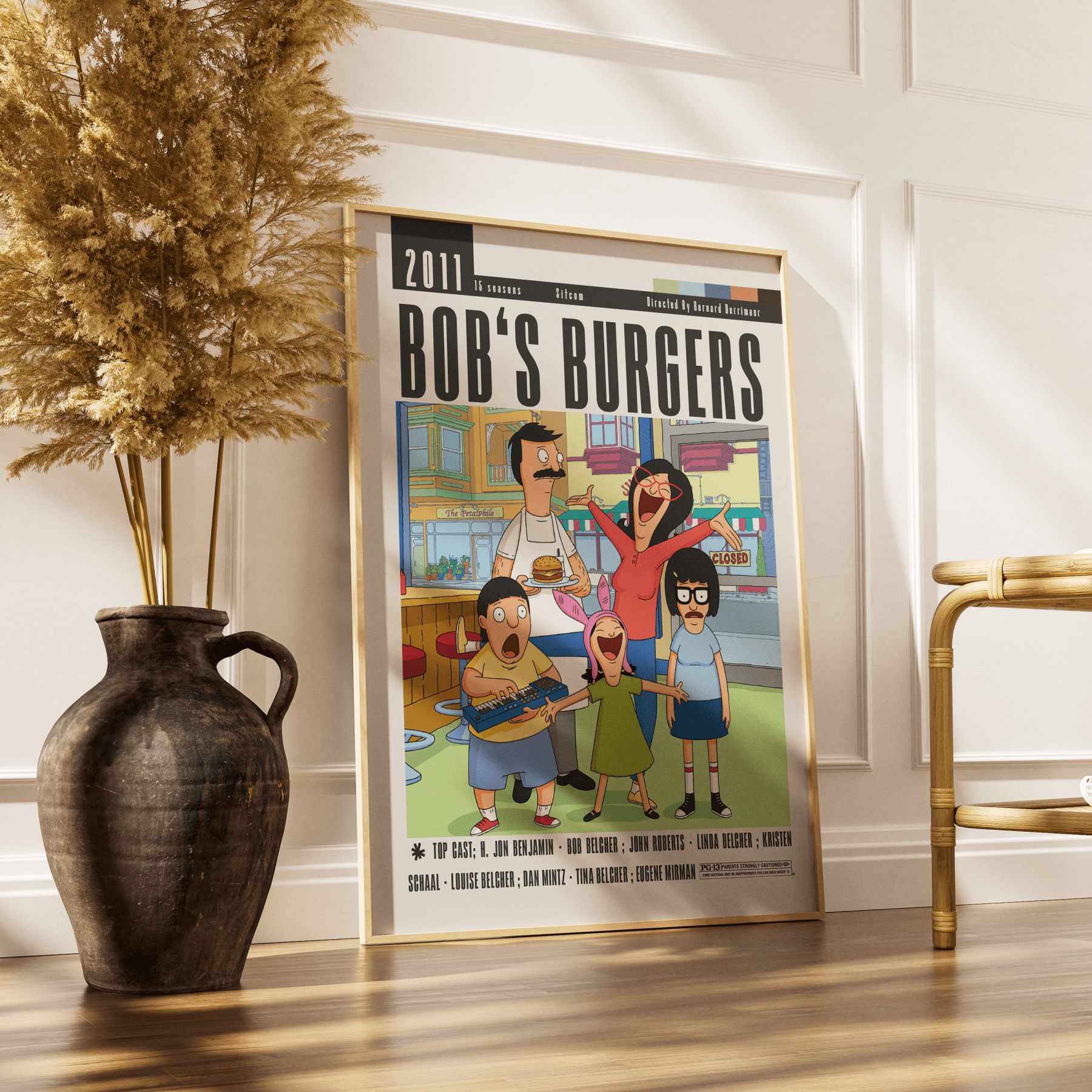 Bob's Burgers Tv Serie Posters - 98typesModern Minimal Movies