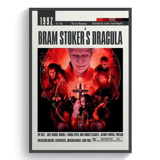 Bram Stoker's Dracula Movie Posters - 98typesModern Minimal Movies