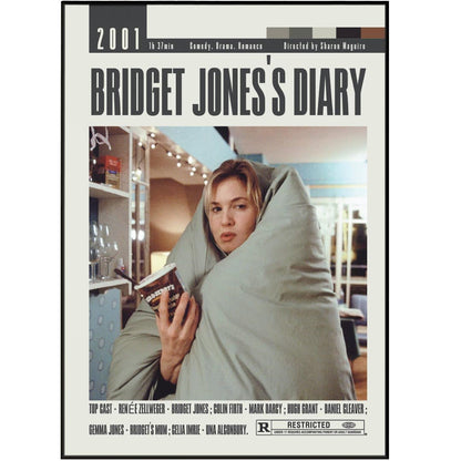 Bridget Jones's Diary Posters | Sharon Maguire Movies - 98typesModern Minimal Movies