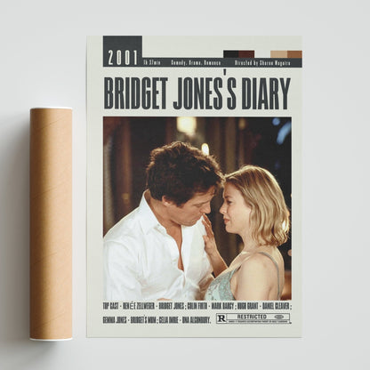 Bridget Jones's Diary Posters | Sharon Maguire Movies - 98typesModern Minimal Movies