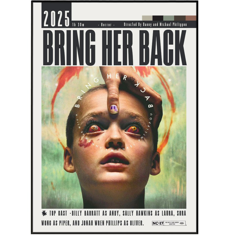 Bring Her Back (2025) Posters - 98typesModern Minimal Movies