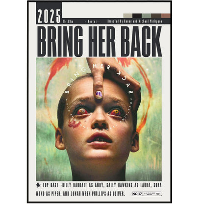 Bring Her Back (2025) Posters - 98typesModern Minimal Movies