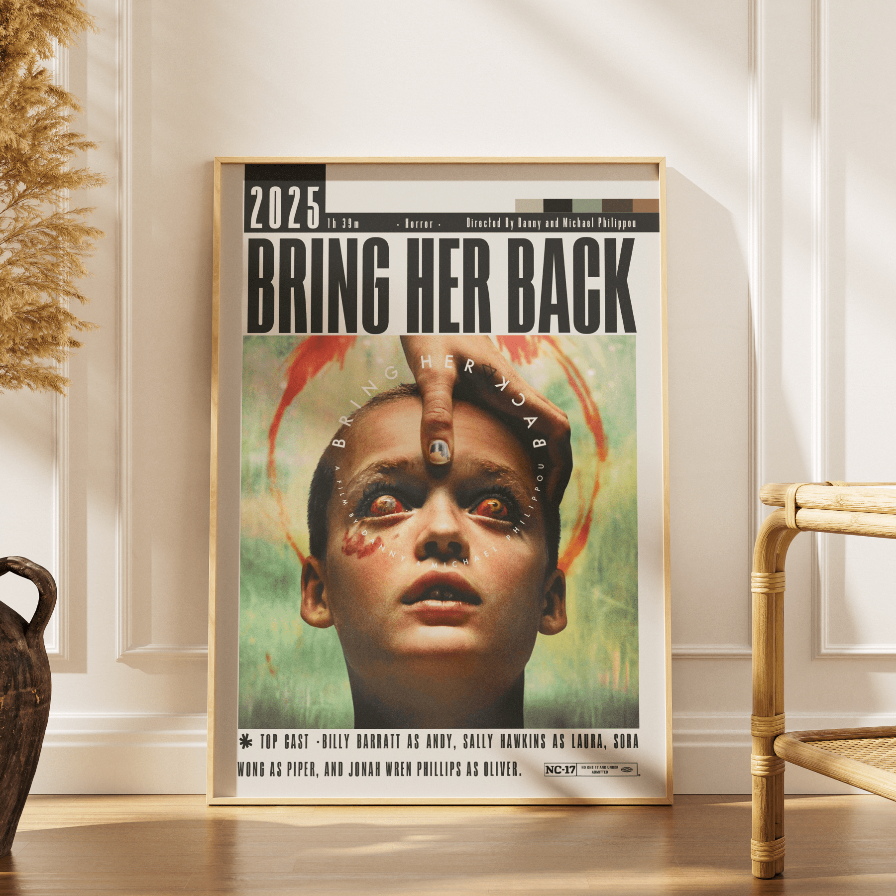 Bring Her Back (2025) Posters - 98typesModern Minimal Movies