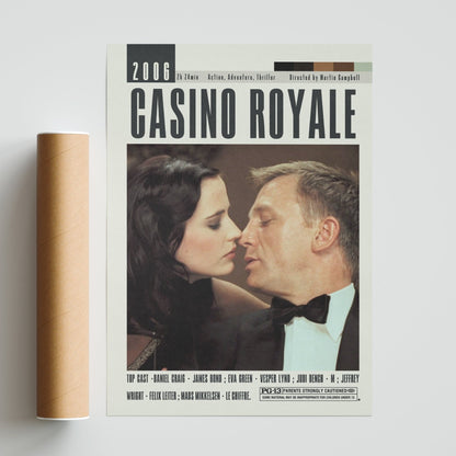 Casino Royale Poster | Martin Campbell Movies - 98typesModern Minimal Movies