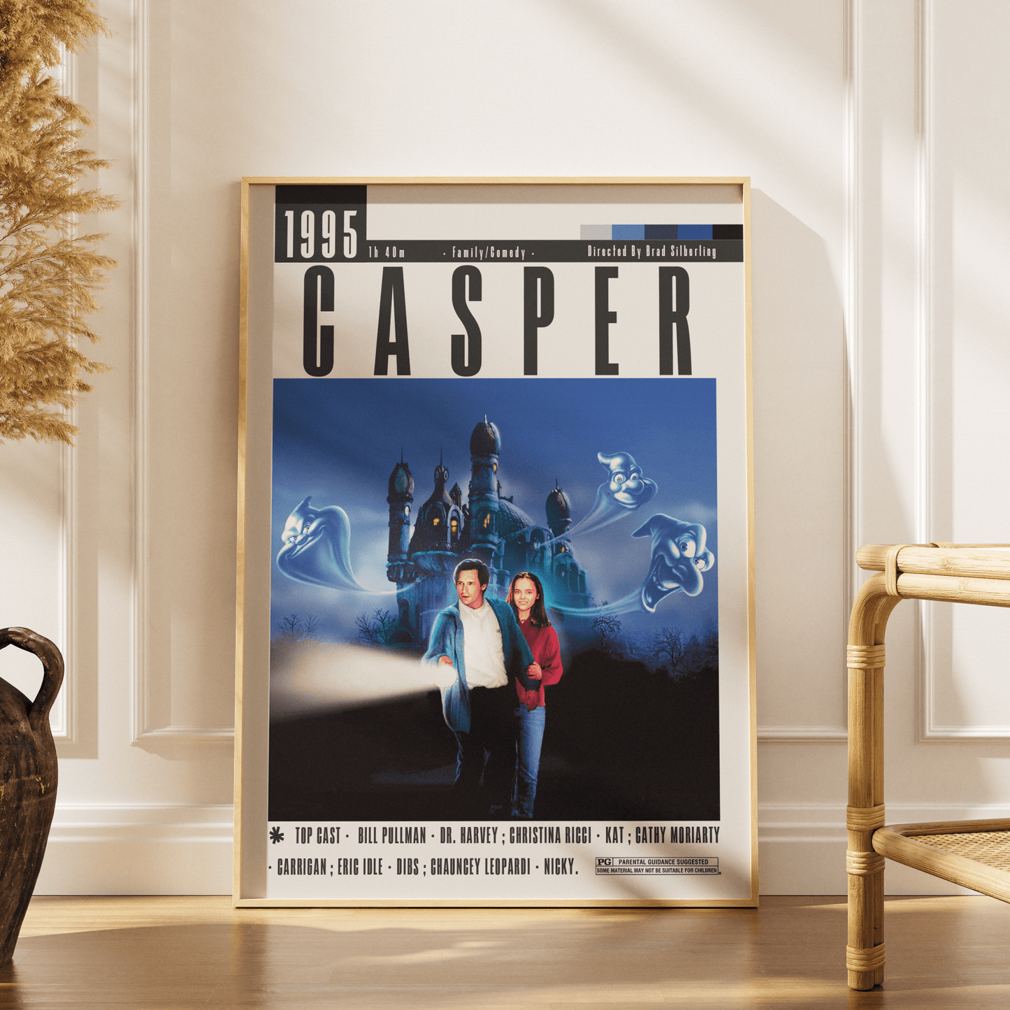 Casper 1995 Films Poster - 98typesModern Minimal Movies
