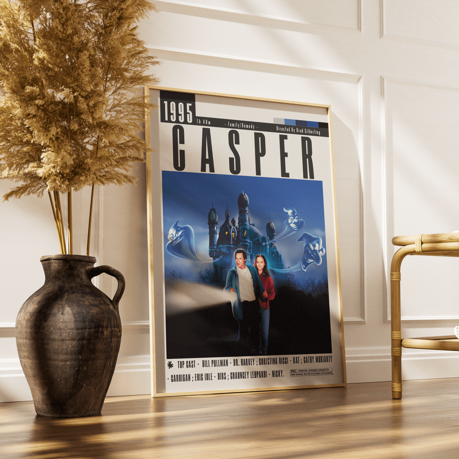 Casper 1995 Films Poster - 98typesModern Minimal Movies