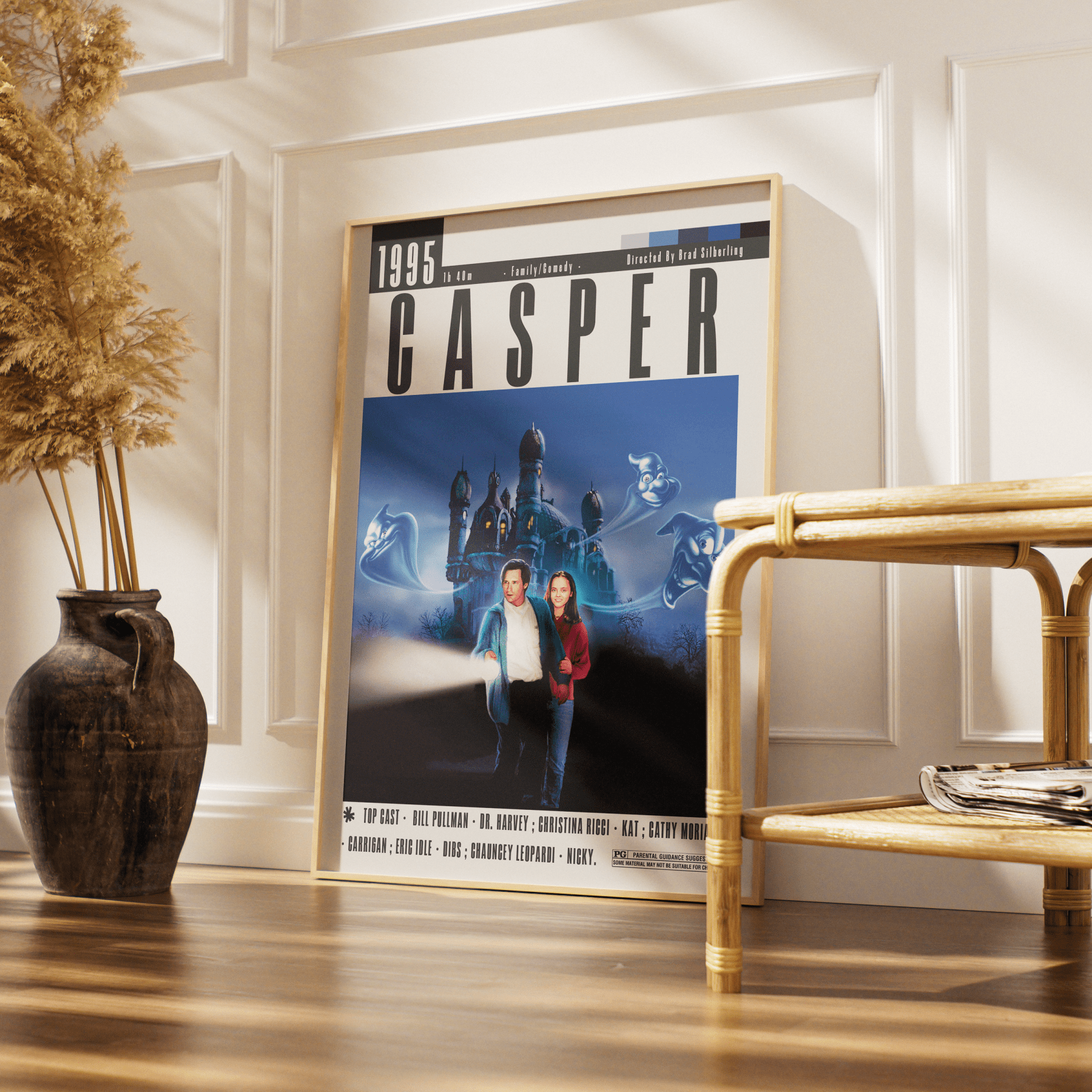 Casper 1995 Films Poster - 98typesModern Minimal Movies