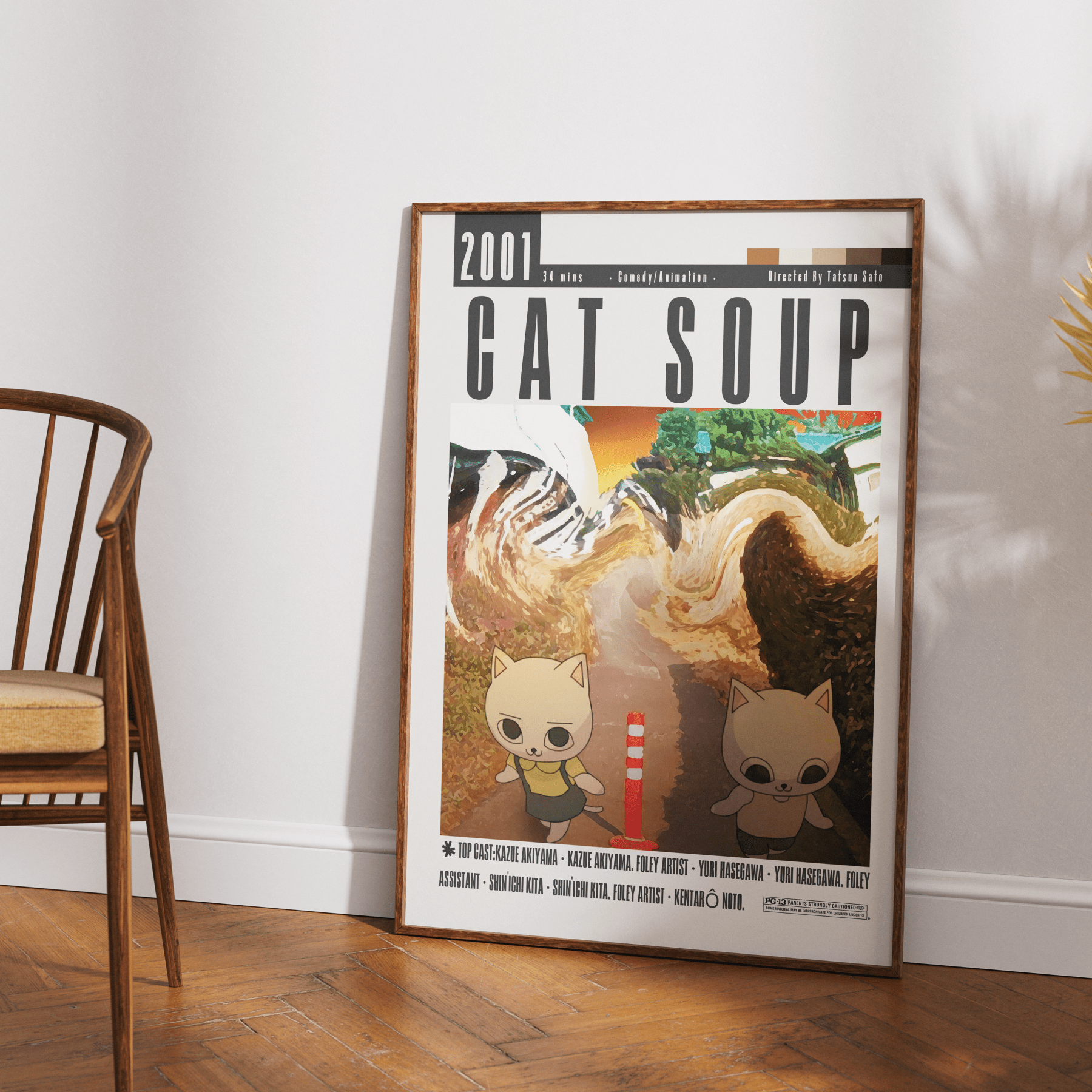Cat Soup Movie Posters - 98typesModern Minimal Movies