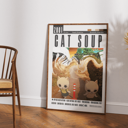 Cat Soup Movie Posters - 98typesModern Minimal Movies