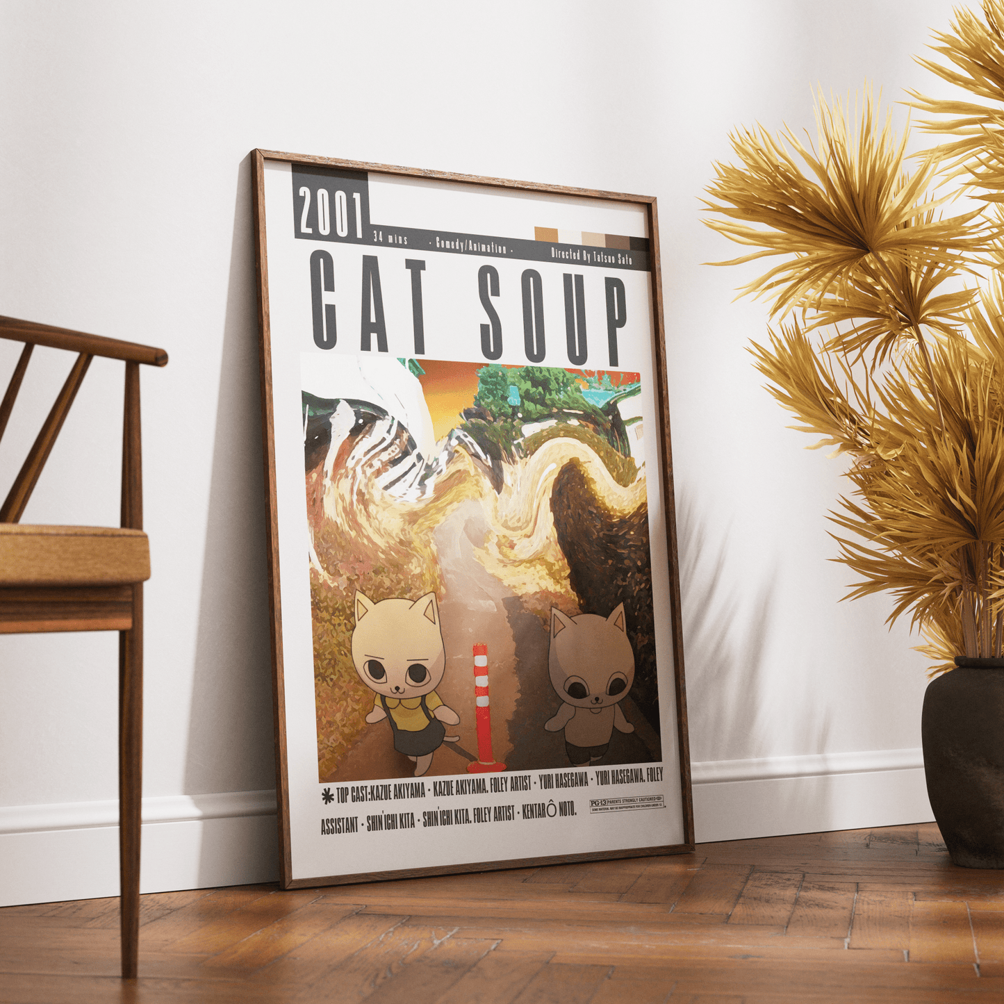 Cat Soup Movie Posters - 98typesModern Minimal Movies