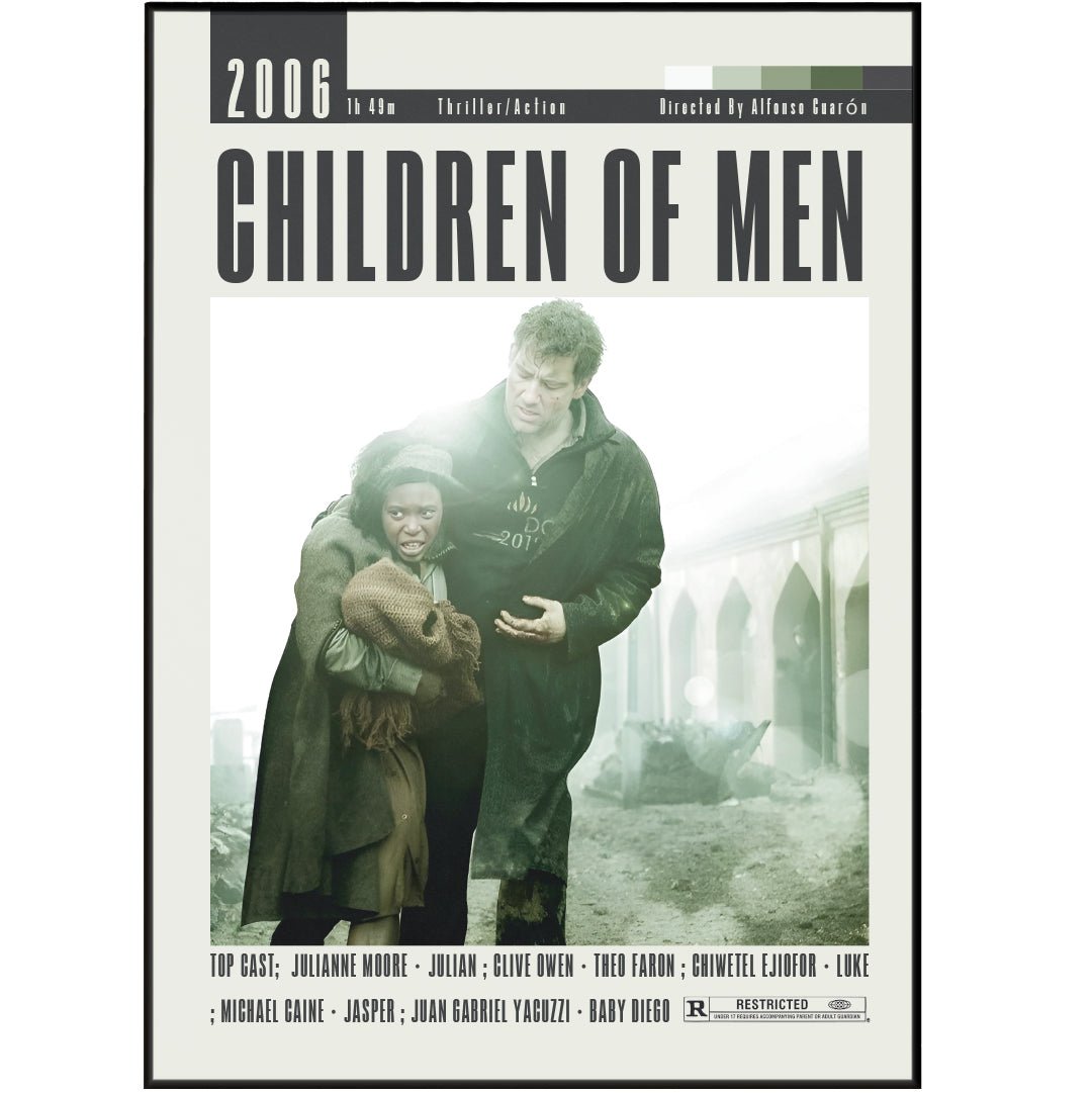 Children Of Men Movie Posters - 98typesModern Minimal Movies