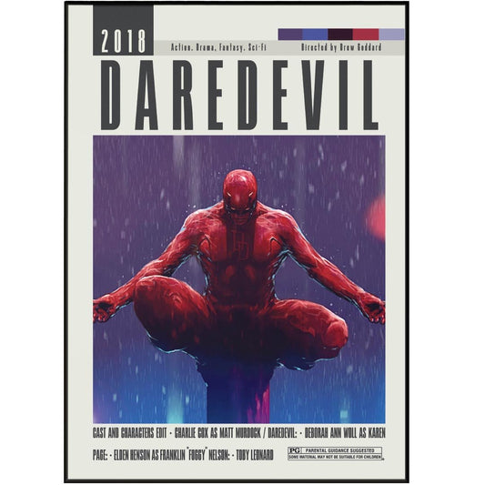 Daredevil Posters | Drew Goddard Movies - 98typesModern Minimal Movies