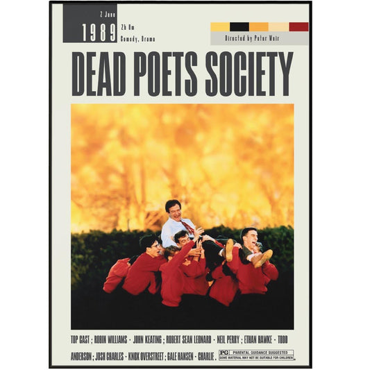 Dead Poets Society | Peter Weir Films - 98typesModern Minimal Movies