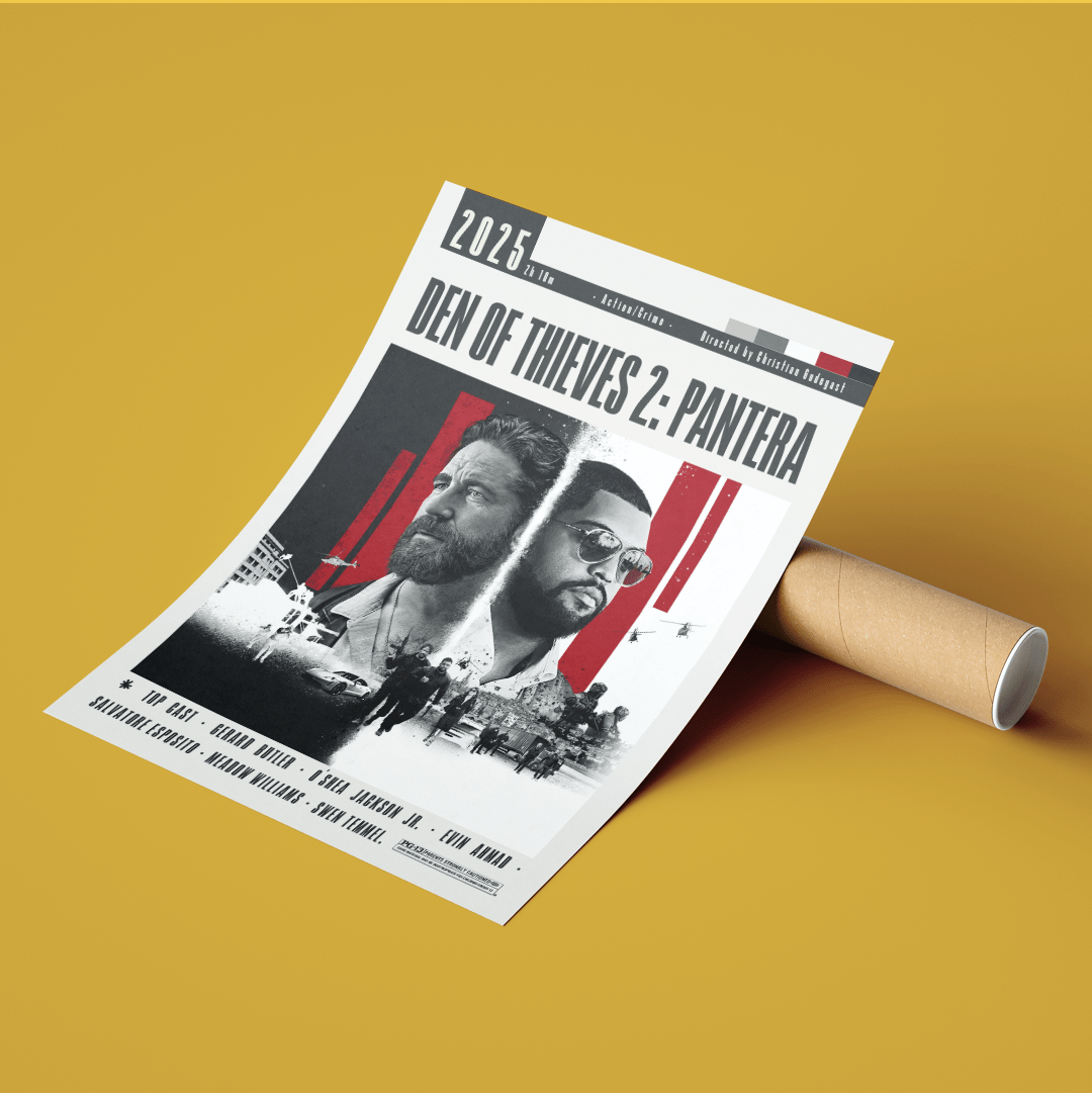 Den of Thieves 2 Pantera 2025 Movie Posters - 98typesModern Minimal Movies
