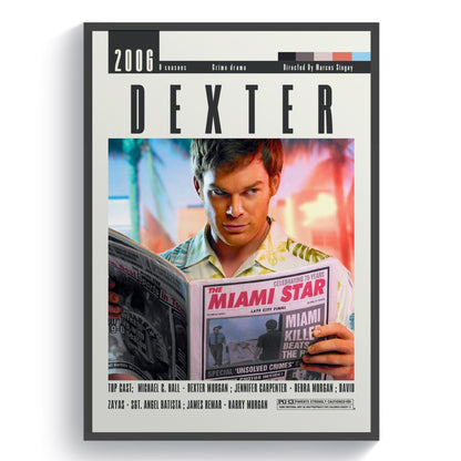 Dexter TV Series Posters - 98typesModern Minimal Movies