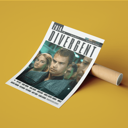 Divergent 2014 Movie Posters - 98typesModern Minimal Movies