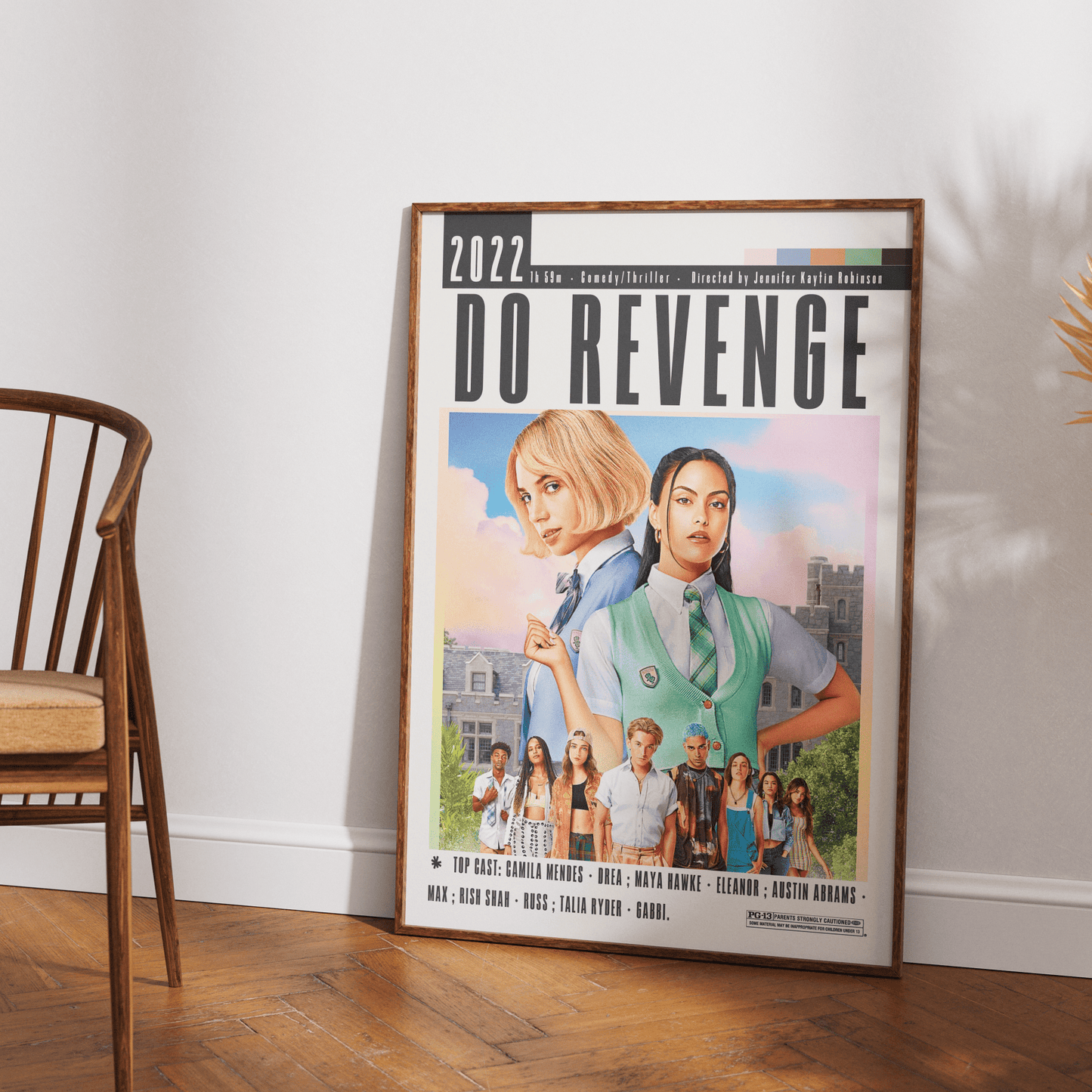 Do Revenge Films Poster - 98typesModern Minimal Movies