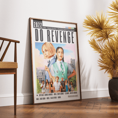 Do Revenge Films Poster - 98typesModern Minimal Movies