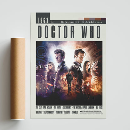 Doctor Who Poster | Sydney Newman Movie - 98typesModern Minimal Movies