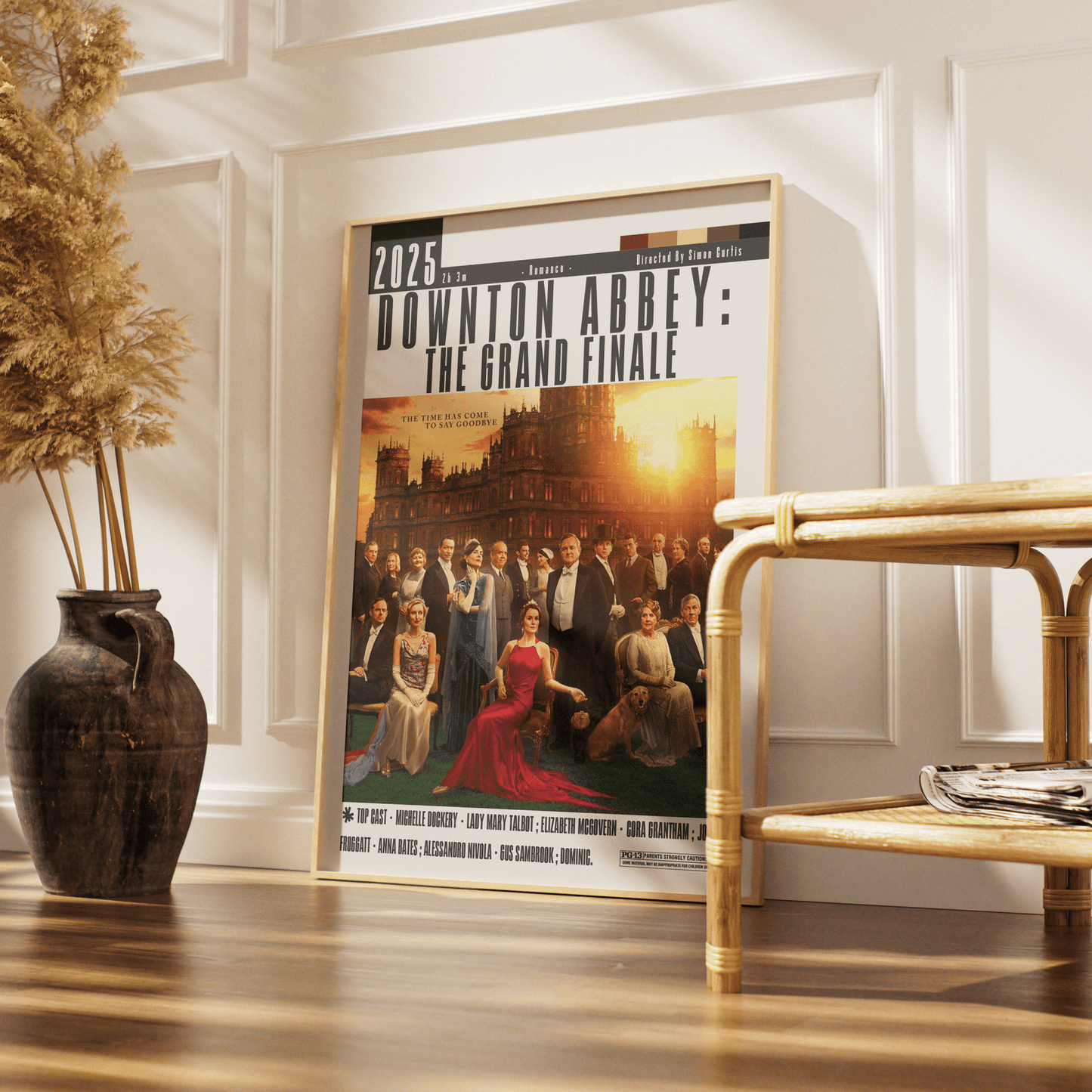 Downton Abbey: The Grand Finale (2025) Poster - 98typesModern Minimal Movies