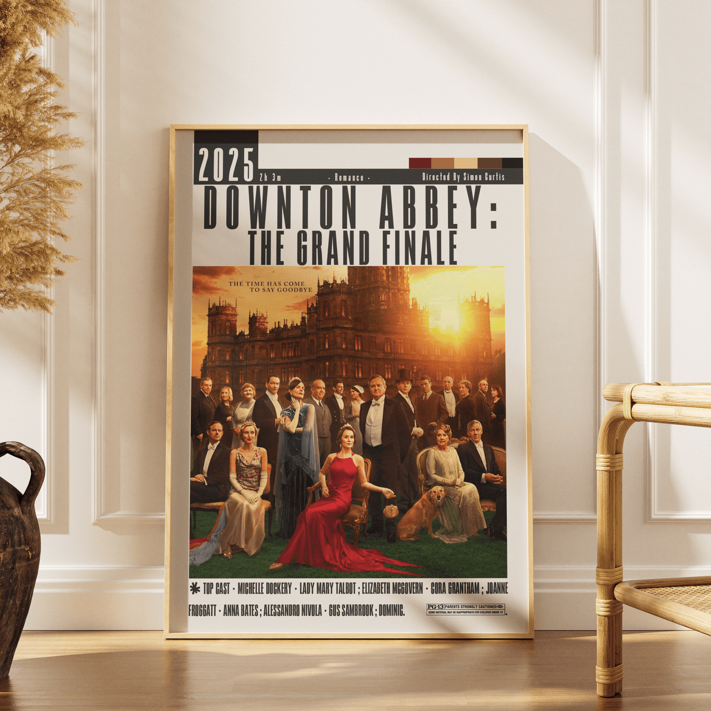 Downton Abbey: The Grand Finale (2025) Poster - 98typesModern Minimal Movies